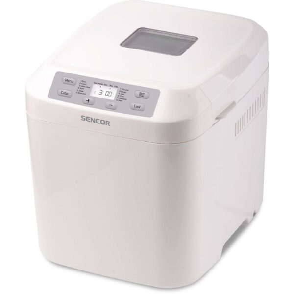 Αρτοπαρασκευαστής με Οθόνη LCD 550W Sencor SBR 1040WH Λευκός - SCAX