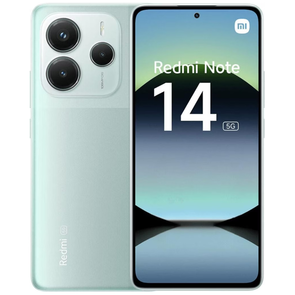 Xiaomi Redmi Note 14 5G Dual Sim 6.67" 6GB/128GB IP64 Coral Green - SCAX Xiaomi Redmi Note 14 5G Dual Sim 6.67" 6GB/128GB IP64 Coral Green - SCAX