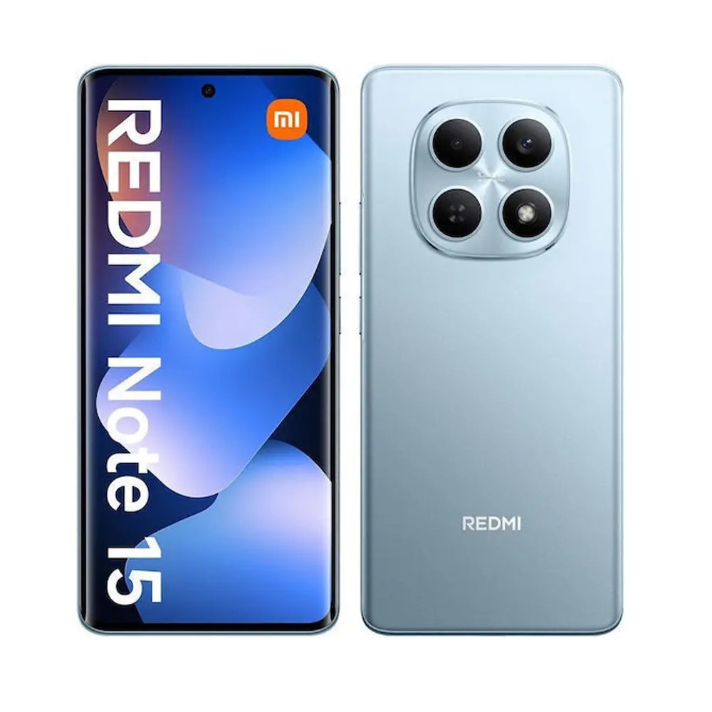 Xiaomi Redmi Note 15 4G Dual Sim 6.77" 8GB/256GB IP64 Glacier Blue - SCAX Xiaomi Redmi Note 15 4G Dual Sim 6.77" 8GB/256GB IP64 Glacier Blue - SCAX