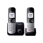 Ασύρματο Τηλέφωνο Panasonic KX-TG6852GRB Μαύρο - Image 2