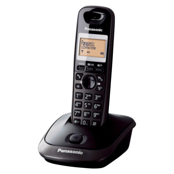 Ασύρματο Τηλέφωνο Panasonic KX-TG2511GRT Μαύρο - SCAX