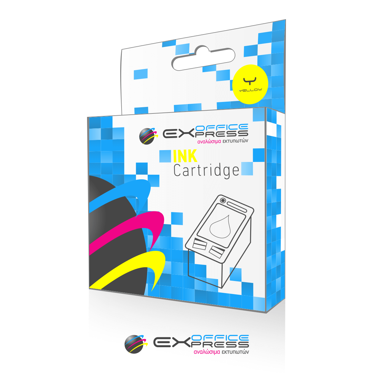 Συμβατό Μελάνι Epson T114 Yellow 70ml C13T07B440